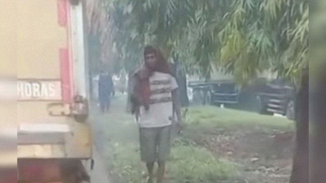 Tangkapan layar pelaku pungli. [Instagram]